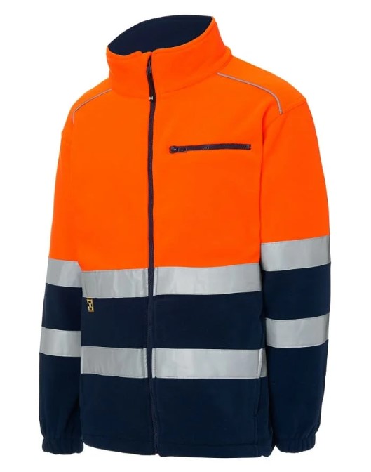 4750. Forro Polar Alta Visibilidad Confort Fit. Micropolar 100% Poliéster