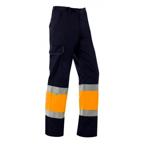 4767. Pantalón Forrado Alta Visibilidad Confort Fit. 65% Poliéster - 35% Algodón