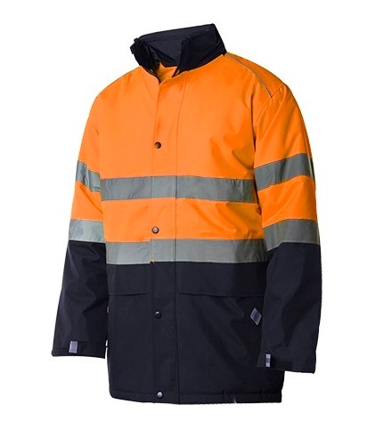 4758. Parka Alta Visibilidad Confort Fit. 100% Poliéster.