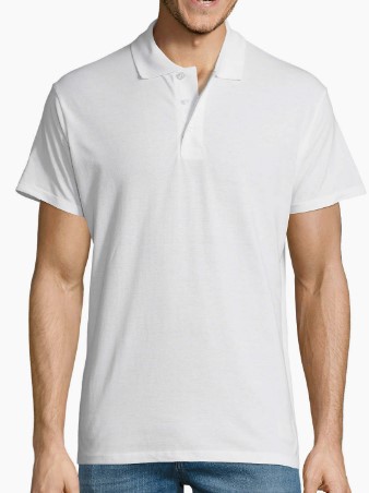 SUMMER II. Polo Hombre, Manga Corta. 100% Algodón