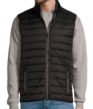 WAVE Hombre. Chaleco Acolchado Ligero. 100% Poliamida