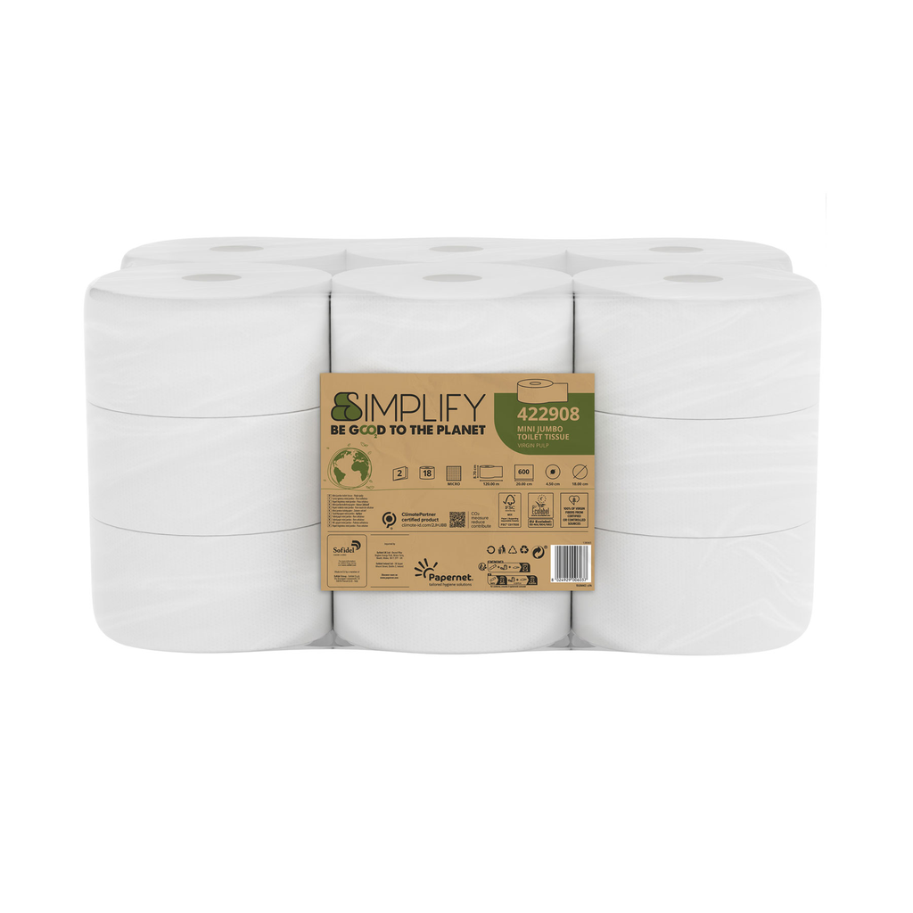 Papel Higiénico Industrial. (Pack 18 un) 