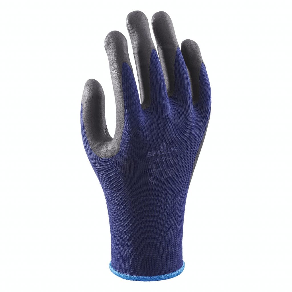 380. Guante de Nylon Recubierto de Nitrilo Microporoso Cat.II (10 pares)