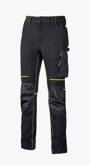 ATOM. Pantalón de trabajo Hombre SlimFit. 90% Nailon - 10% Spandex 