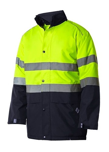 4758. Parka Alta Visibilidad Confort Fit. 100% Poliéster.
