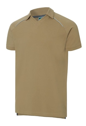 3016. Polo Manga Corta, Cuello Pico Regular Fit. 100% Algodón.