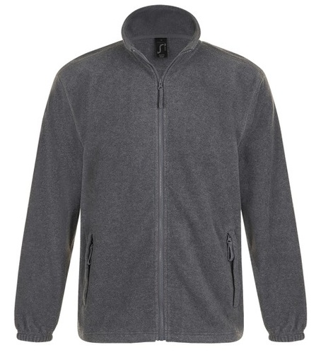 NORTH Hombre. Chaqueta Polar. 100% Poliéster
