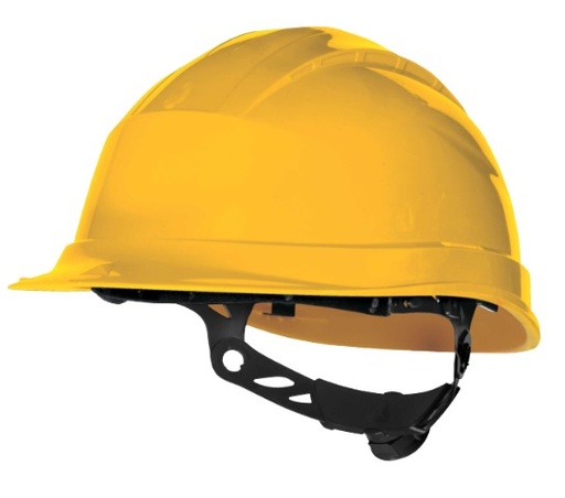 QUARTZ UP III. Casco de obra Polipropileno Visera Corta