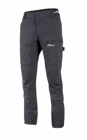 HORIZON. Pantalón de trabajo Hombre Elástico. 90% Nailon - 10% Elastano