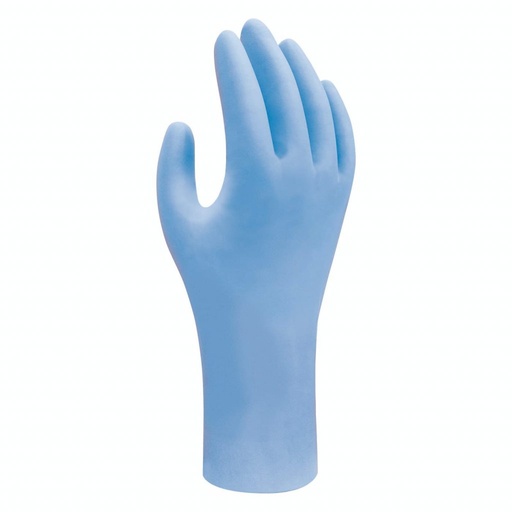 7500PF. Guante de Nitrilo Desechable Biodegradable, Eco Best Technology® Cat.III (Dispensador 100 Unidades)