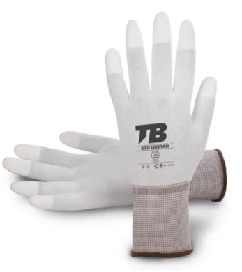 600 URETAN. Guante de Nylon Recubierto de Poliuretano en Puntas Dedos Cat.II (10 pares)