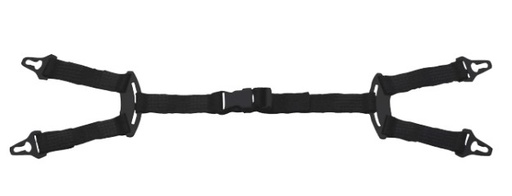 DYNAMIC JUGALPHA. Barbuquejo de 4 Puntos de Fijación (Blister 10 Unidades)