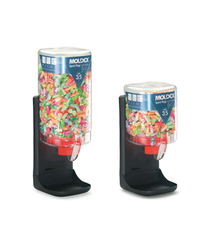 Spark Plugs. Tapones de espuma con dispensador mecánico