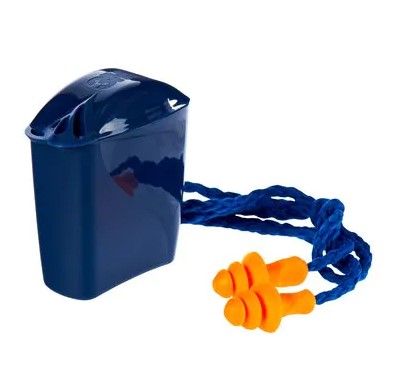 1271. Tapones auditivos reutilizables con cordón